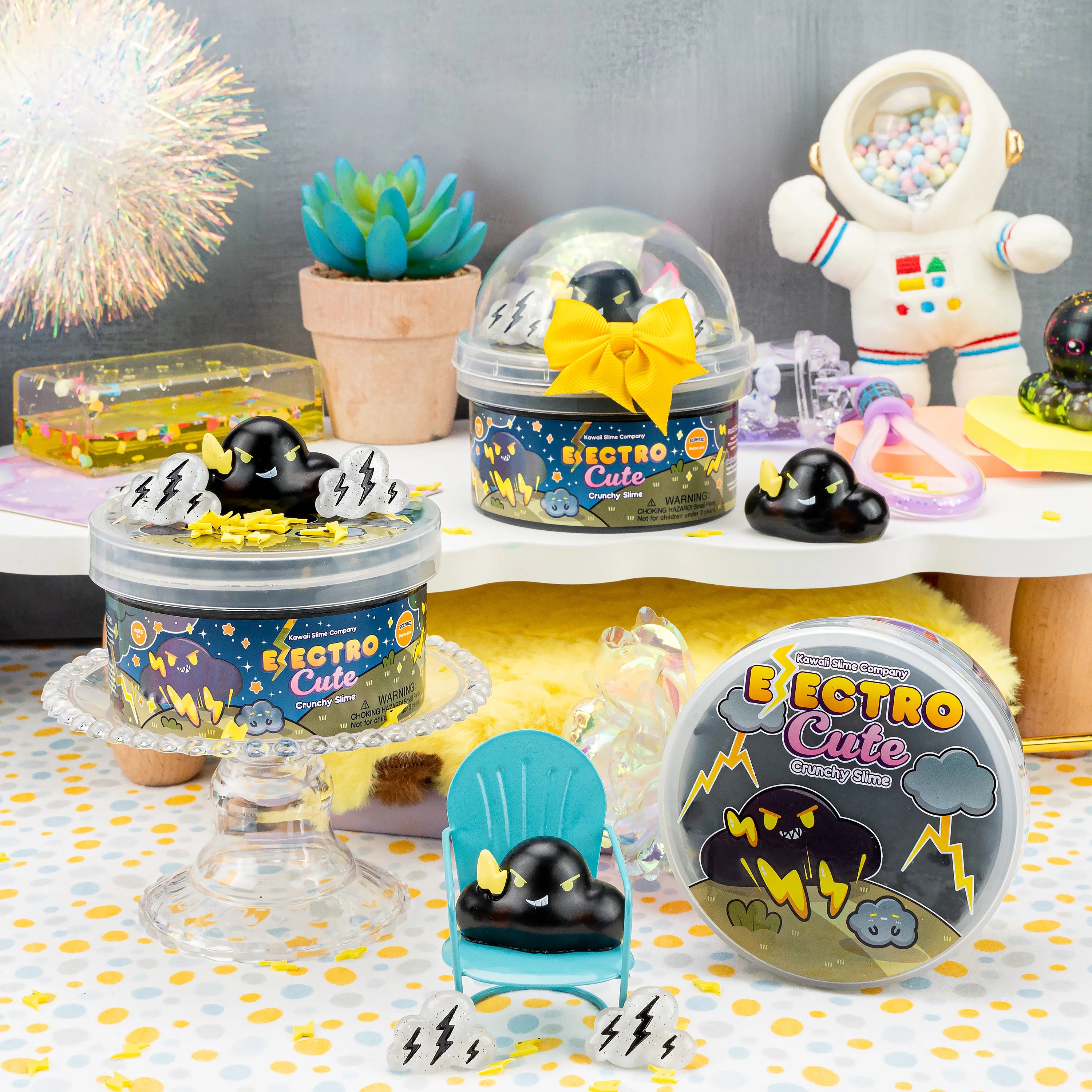 Electro-Cute Crunchy Bingsu Signature Dome™ Slime