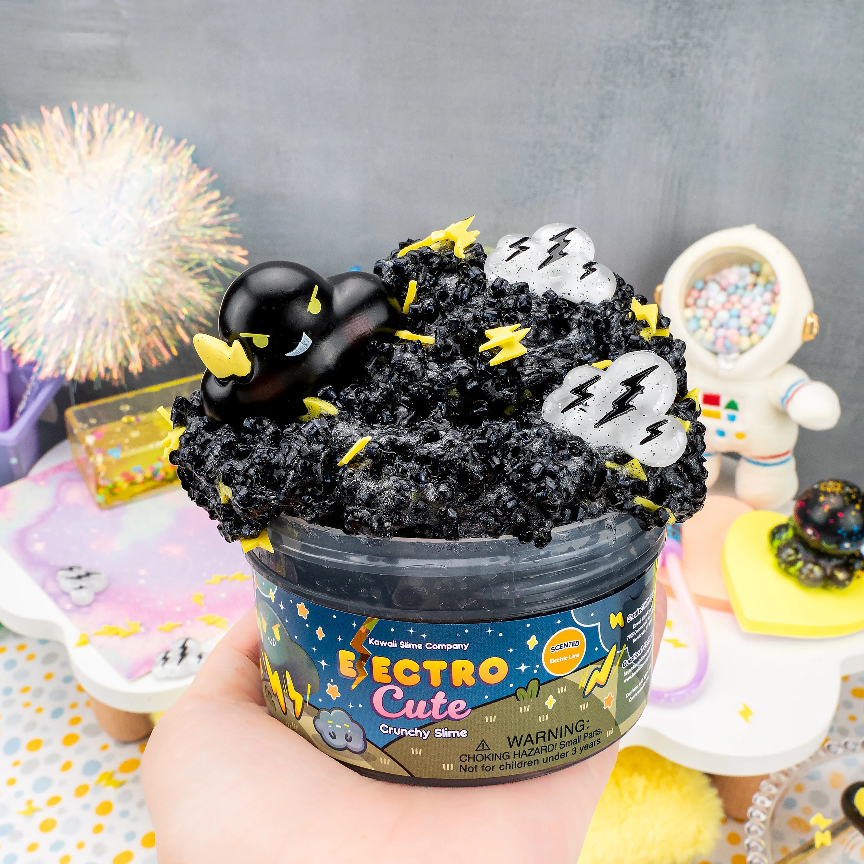 Electro-Cute Crunchy Bingsu Signature Dome™ Slime
