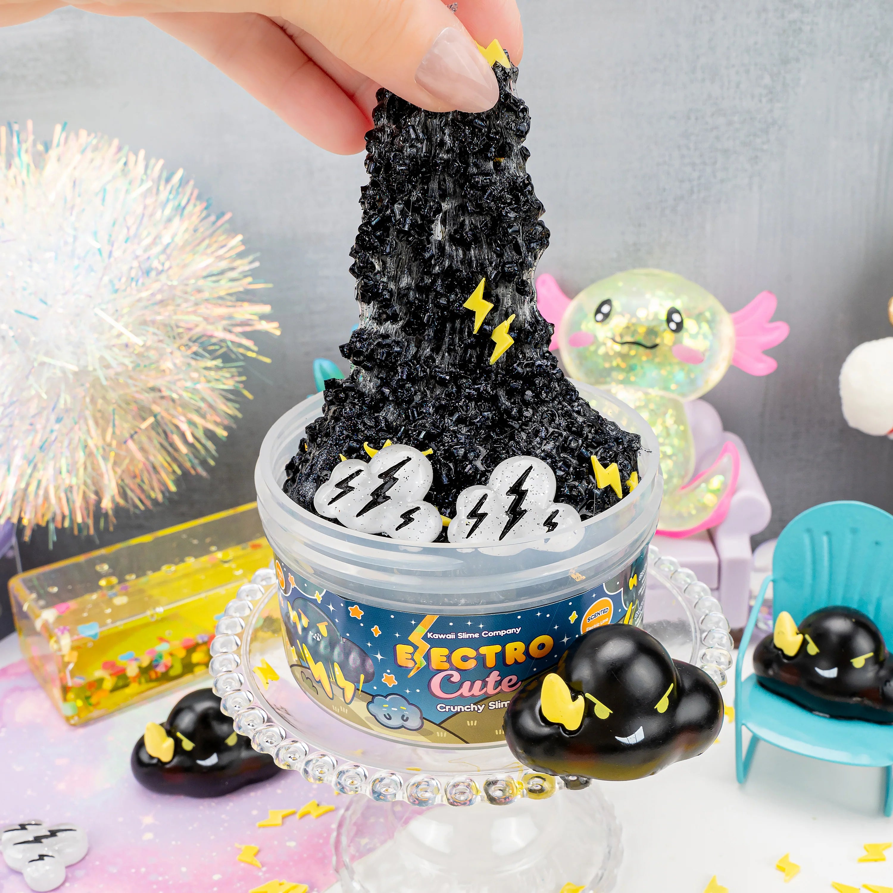 Electro-Cute Crunchy Bingsu Signature Dome™ Slime