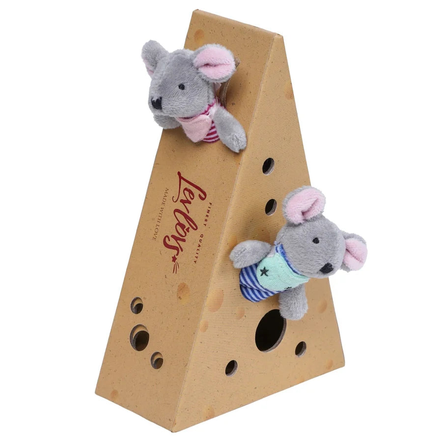 LevLovs Mouse Twins in Cheese Cotton