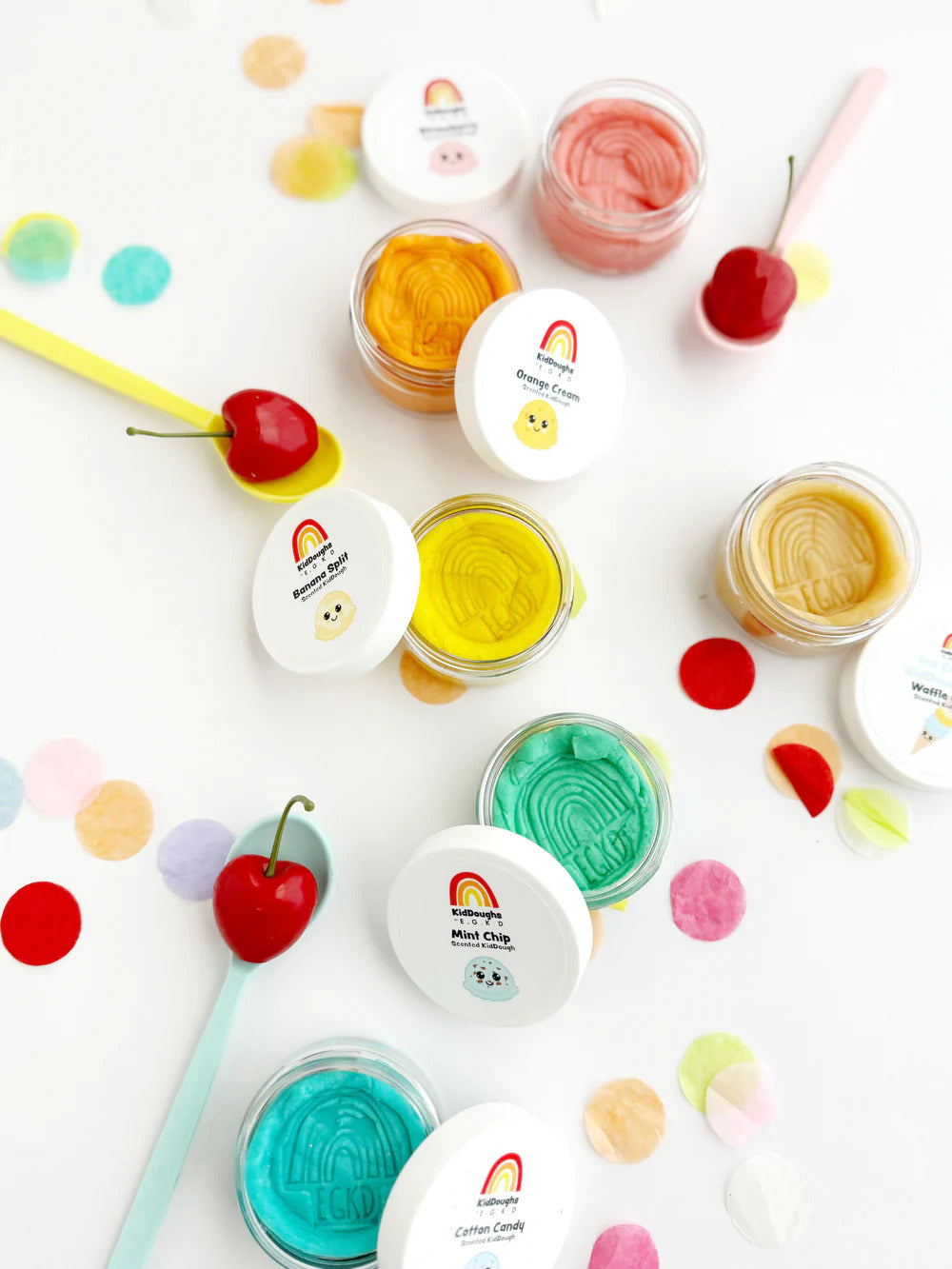 Ice Cream Mini Kiddough Rainbow Set