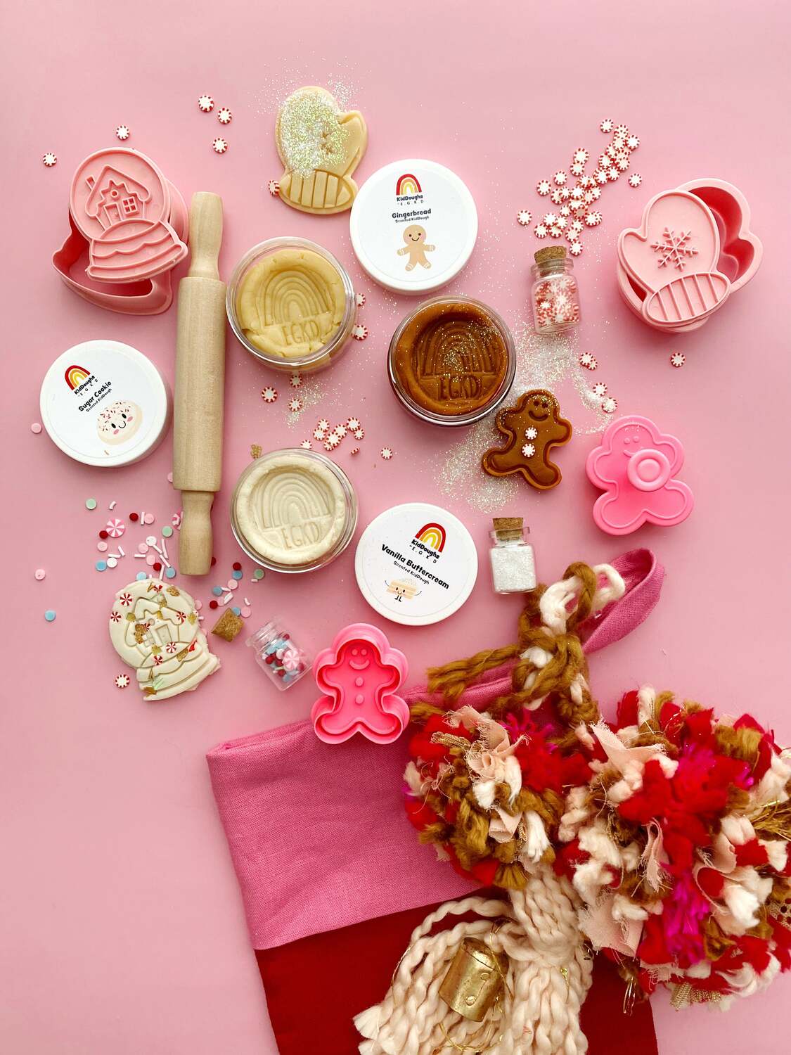 Holiday Cookies KidDough Play Kit