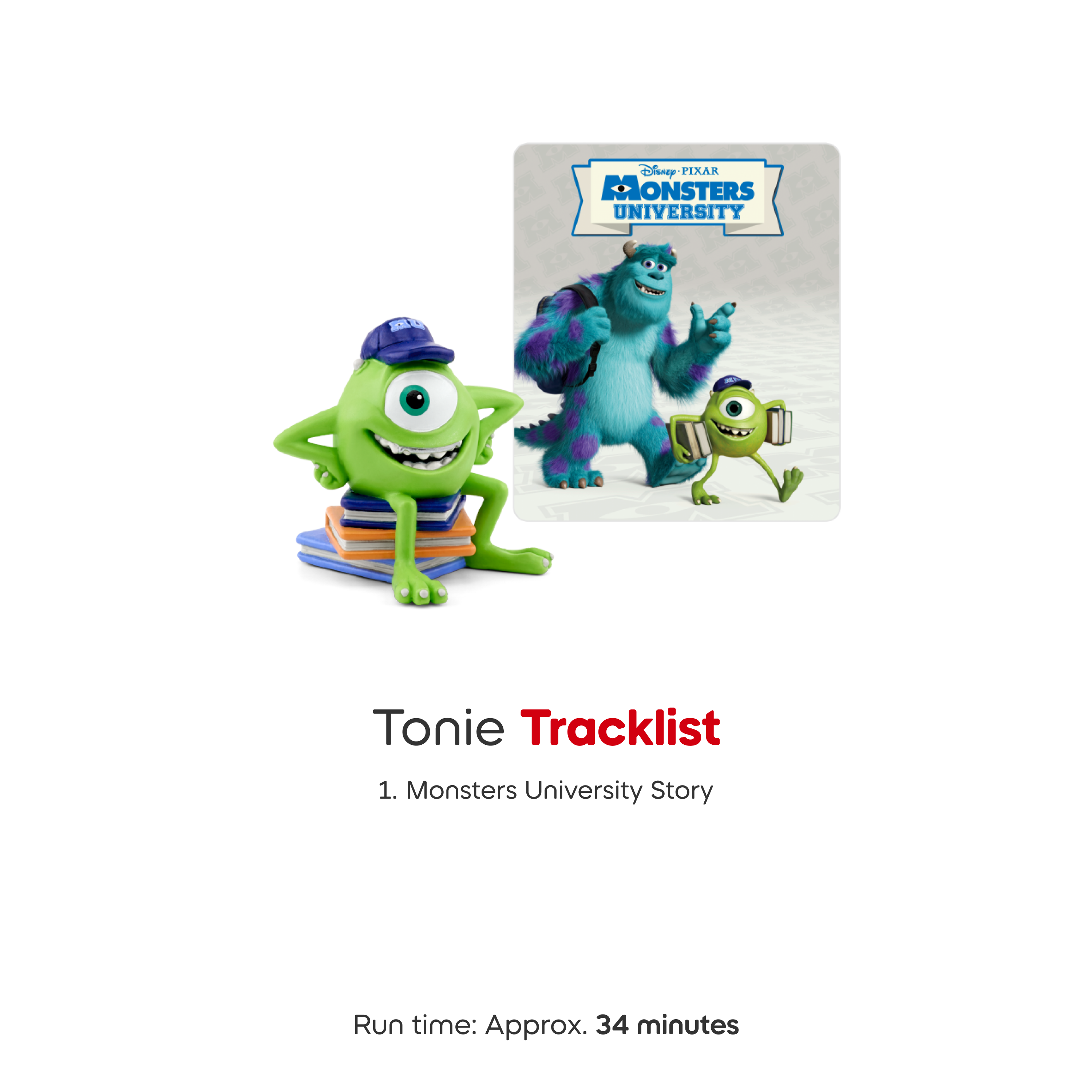 Disney & Pixar Monsters University Tonie