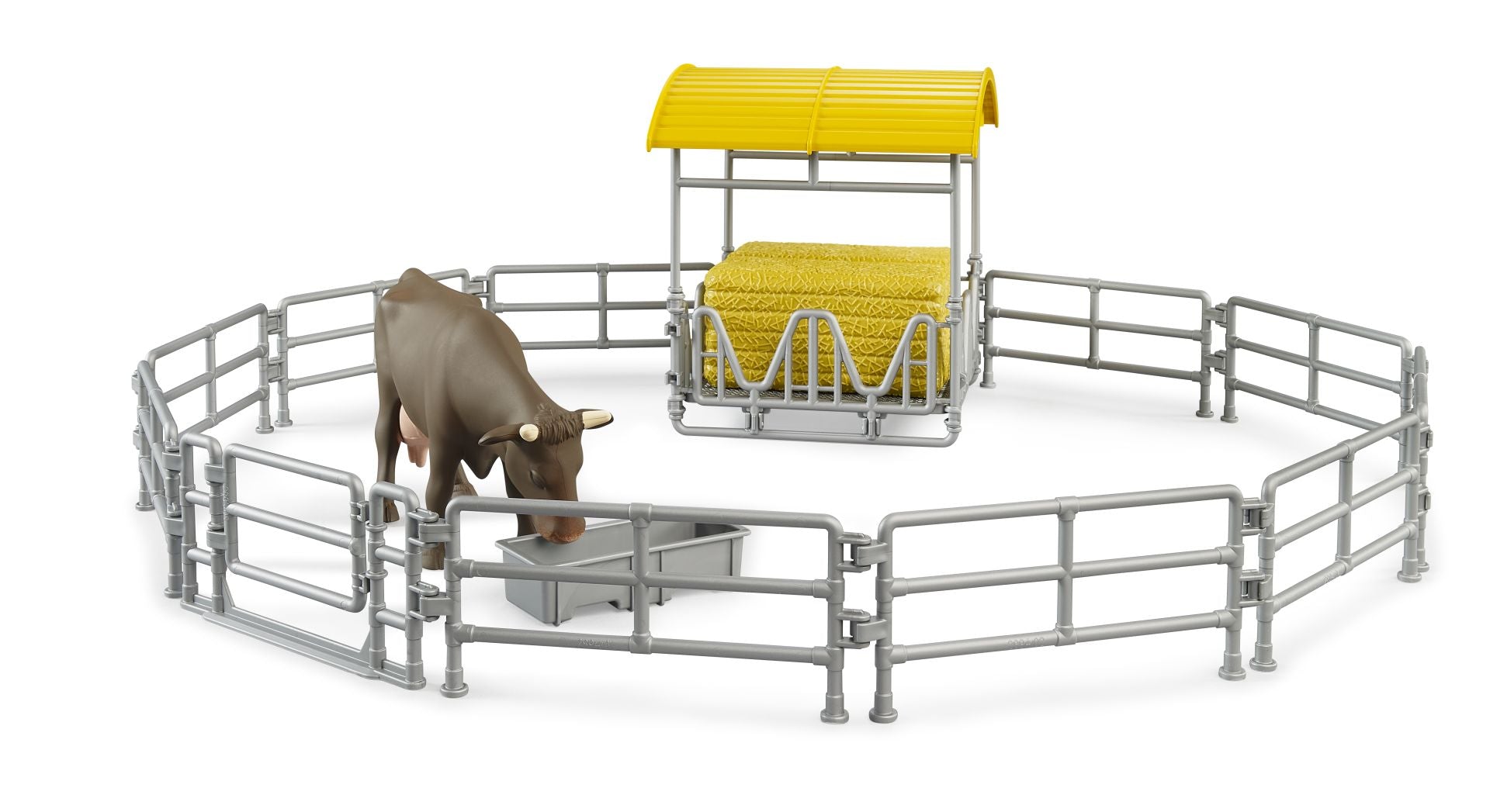 Hay Rack W Fence and Trough