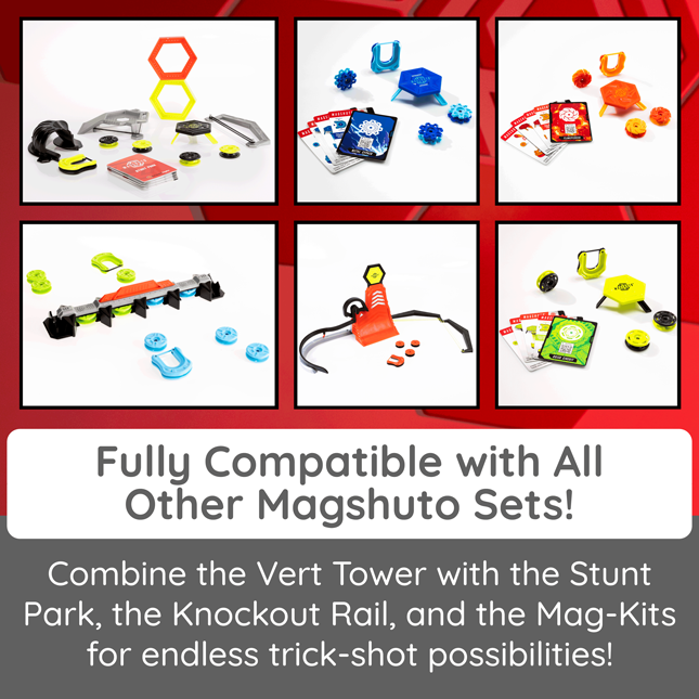 Magshuto 3-in-1 Vert Tower