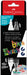 Black Edition Shake & Paint Markers - Black & White 2ct