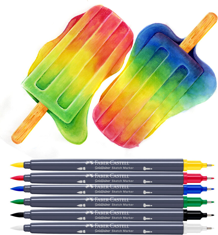 6 Basic Tone Dual Markers