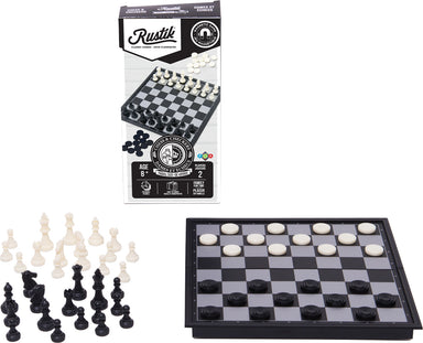 Rustik Magnetic Chess / Checkers