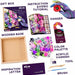OKTO Sensory Art 3D Woodcraft "Inspiration" – Flowers Craft Kit