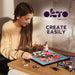 OKTO Clay-by-Numbers Kit – "Raccoon" (11.4" x 11.4")