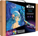 OKTO Manga Elements - Water - 3D Clay Canvas Kit (11.8 x 15.7 in) - Ages 10+