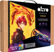 OKTO Manga Elements - Fire - 3D Clay Canvas Kit (11.8 x 15.7 in) - Ages 10+