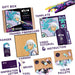 OKTO Manga Elements - Air - 3D Clay Canvas Kit (11.8 x 15.7 in) - Ages 10+