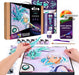 OKTO Manga Elements - Air - 3D Clay Canvas Kit (11.8 x 15.7 in) - Ages 10+