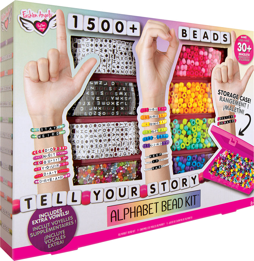 Tell Your Story 1500+ Alphabet Bead Set