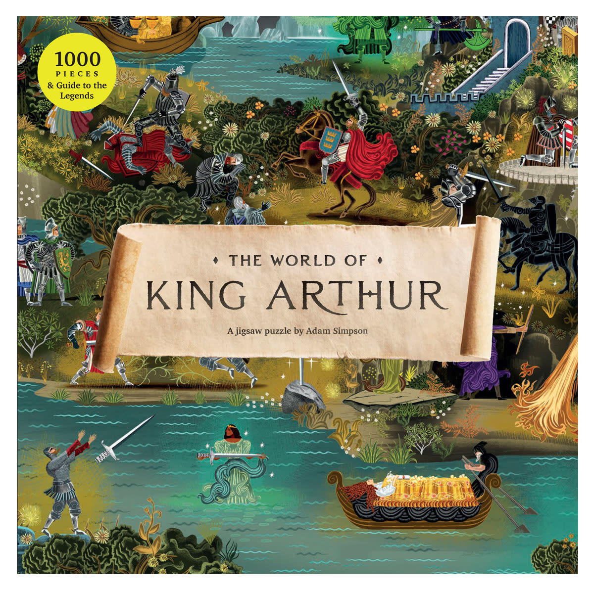 The World of King Arthur 1000 Piece Puzzle