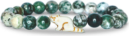 Fahlo Red Panda Tracking Bracelet - Himalaya Stone