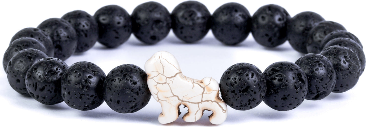 Fahlo Lion Tracking Bracelet - Sky Stone