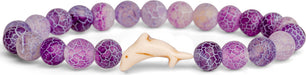 Fahlo Dolphin Tracking Bracelet - Coral Reef Violet 