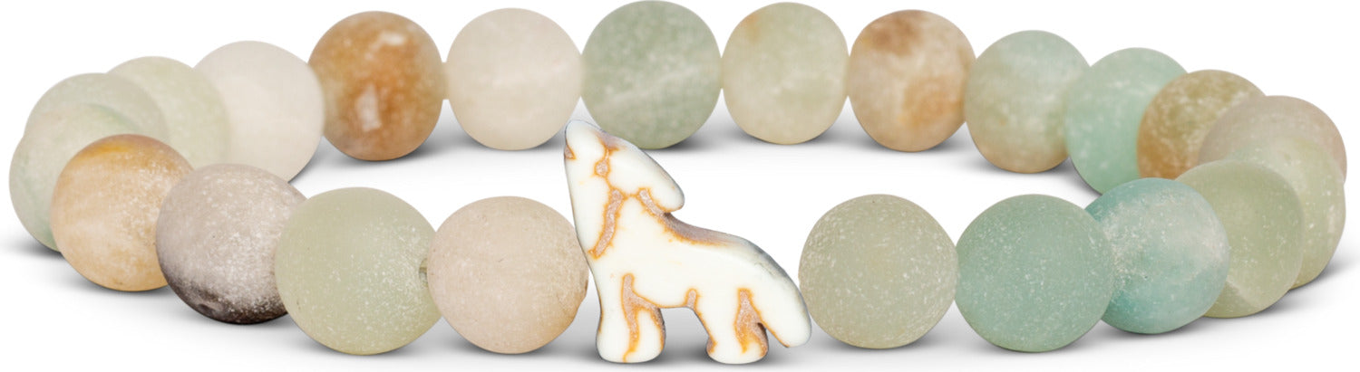 Fahlo Wolf Tracking Bracelet - Sky Stone