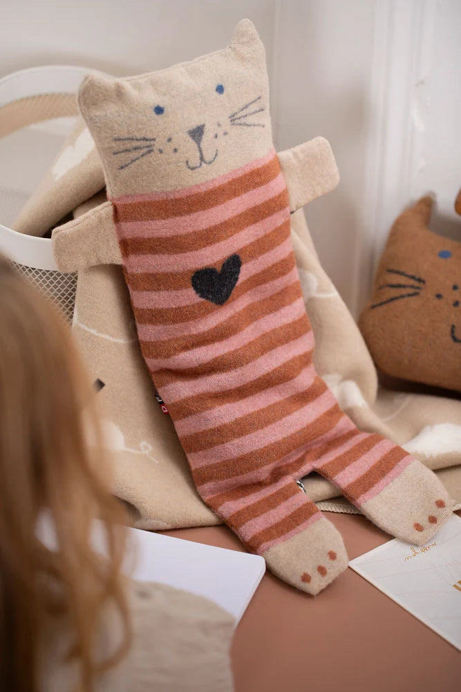 Cat Puppet in A Blanket