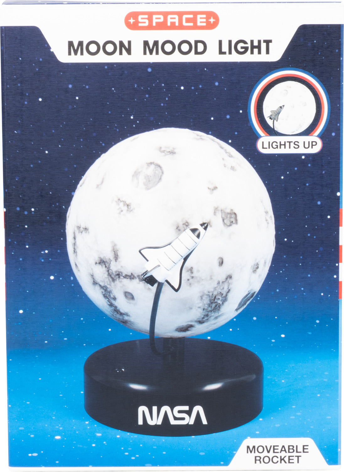 NASA Moon Lamp with Rocket — The Learning Tree