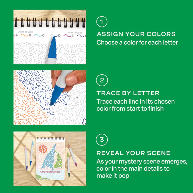 FlowArt: Trace-By-Letter, Pack Your Bags