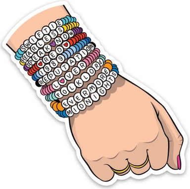Sticker: Tay Friendship Bracelets