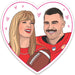 Sticker: Tay and Travis Heart