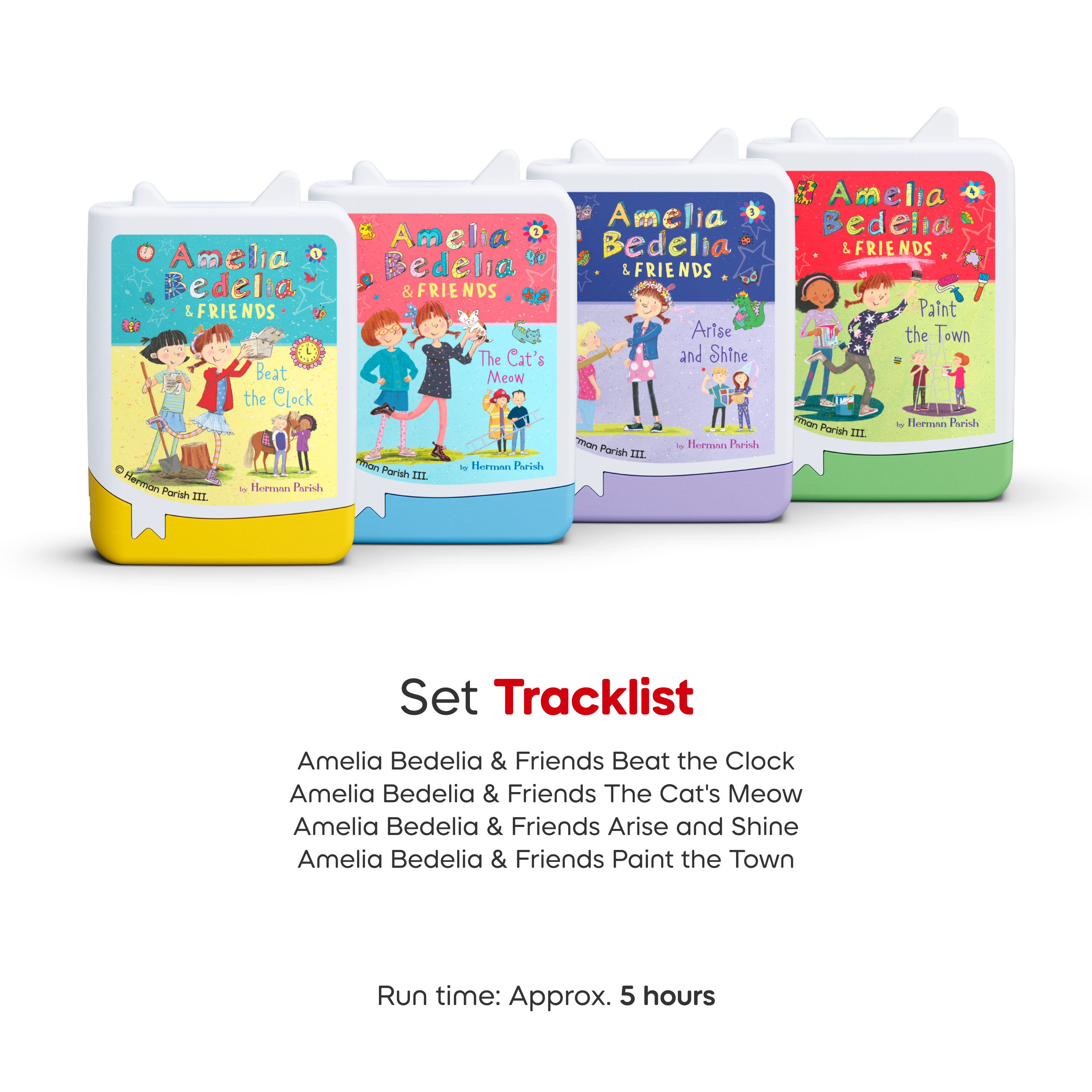 Amelia Bedelia & Friends Audiobook Tonies - 4 Pack