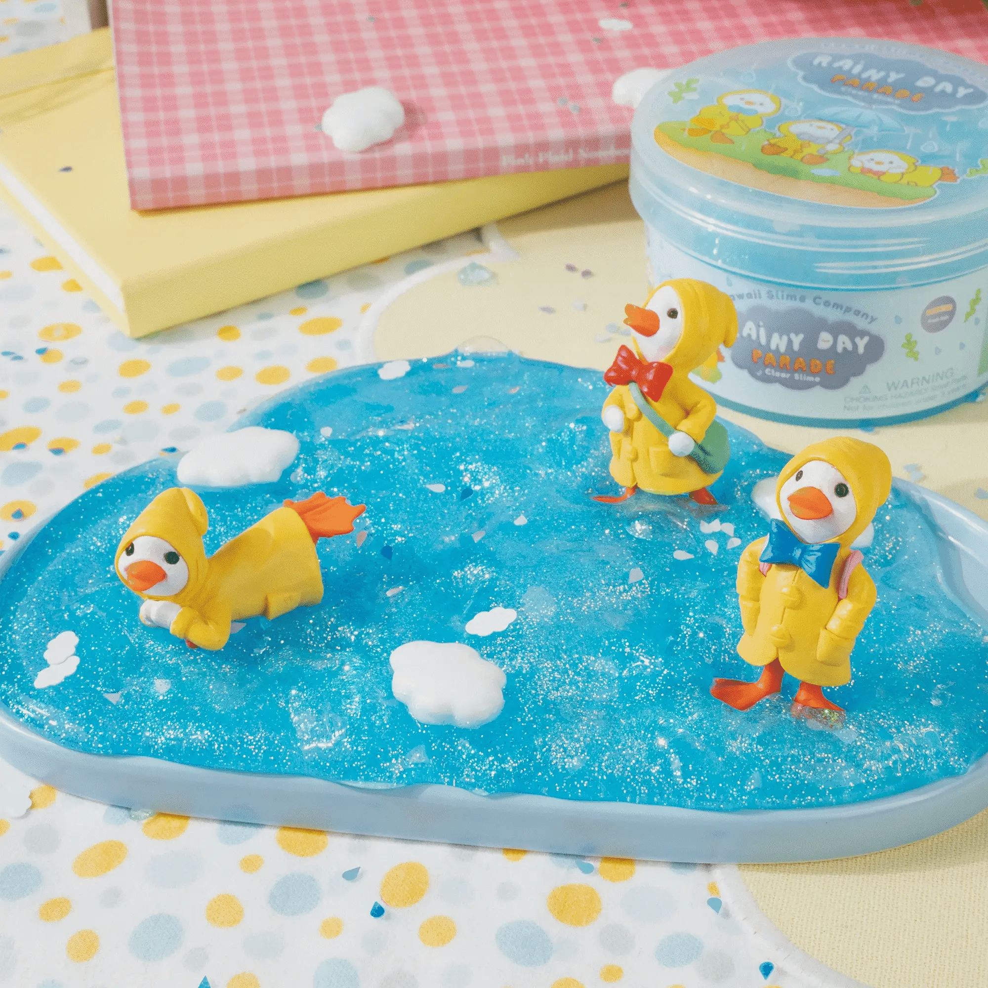 Rainy Day Parade Clear Signature Dome™ Slime