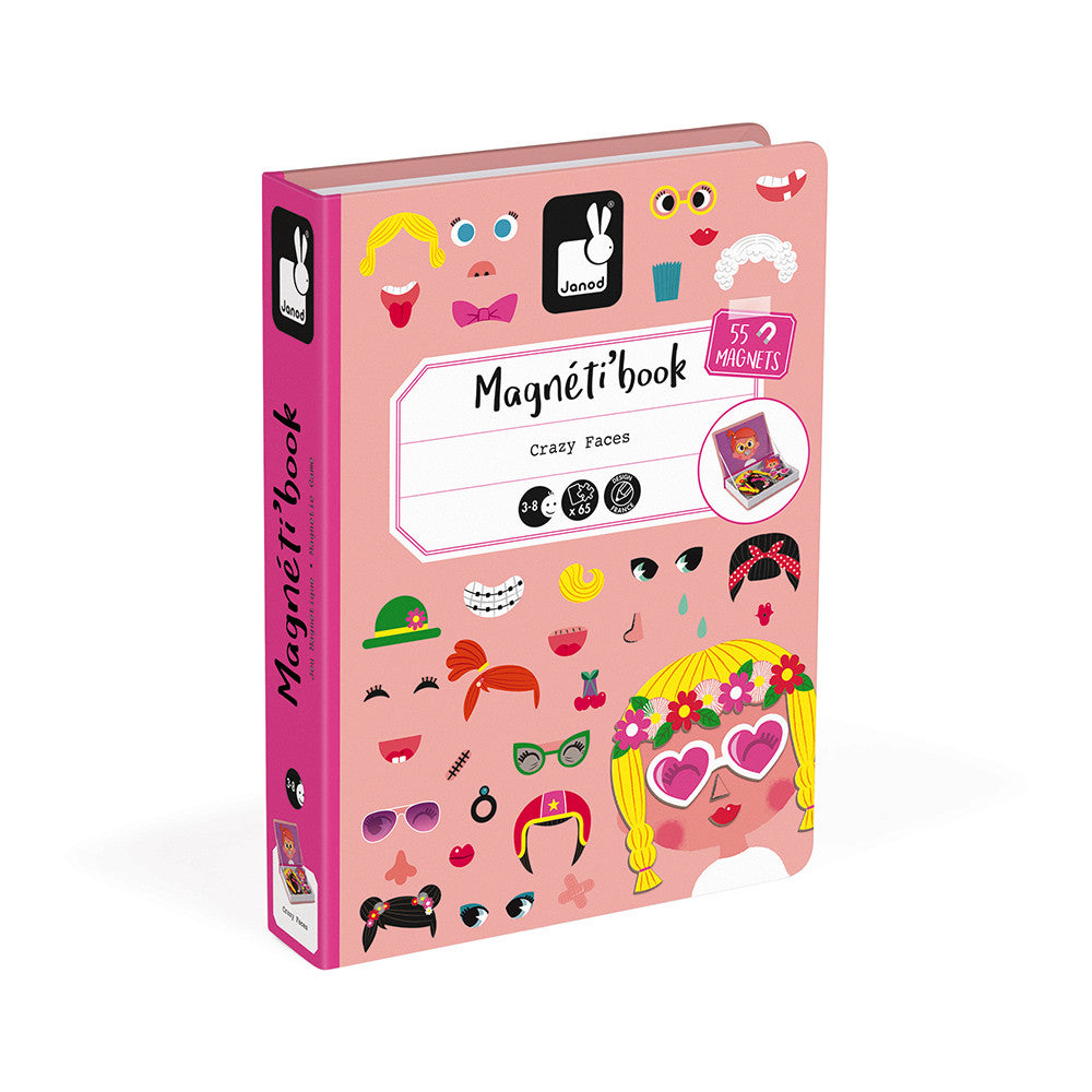 Magneti'Book Girls Crazy Faces