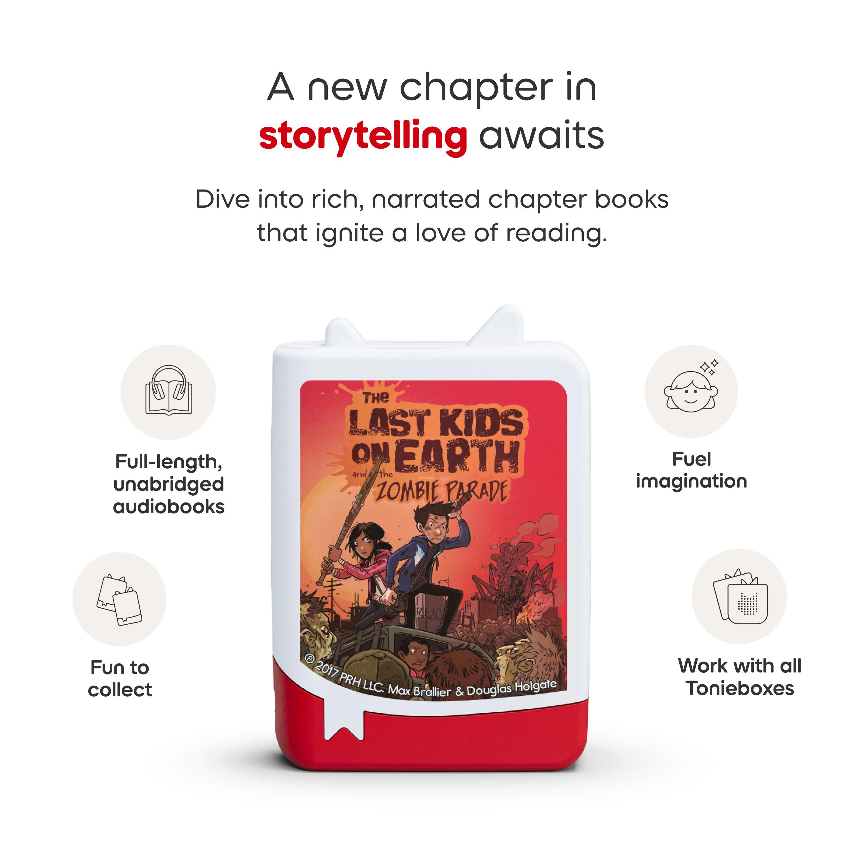 Last Kids on Earth Audiobook Tonies - 4 Pack