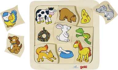 Puzzle, Who Eats What?