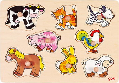 Wooden Lift-Out Puzzle - Farm VII