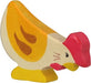 Hen, Pecking - Holztiger