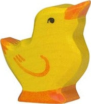 Chick, Head Raised - Holztiger