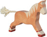 Horse, Running, Light Brown - Holztiger