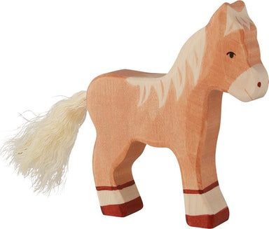 Foal, Standing, Light Brown - Holztiger