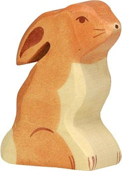 Rabbit, Sitting - Holztiger