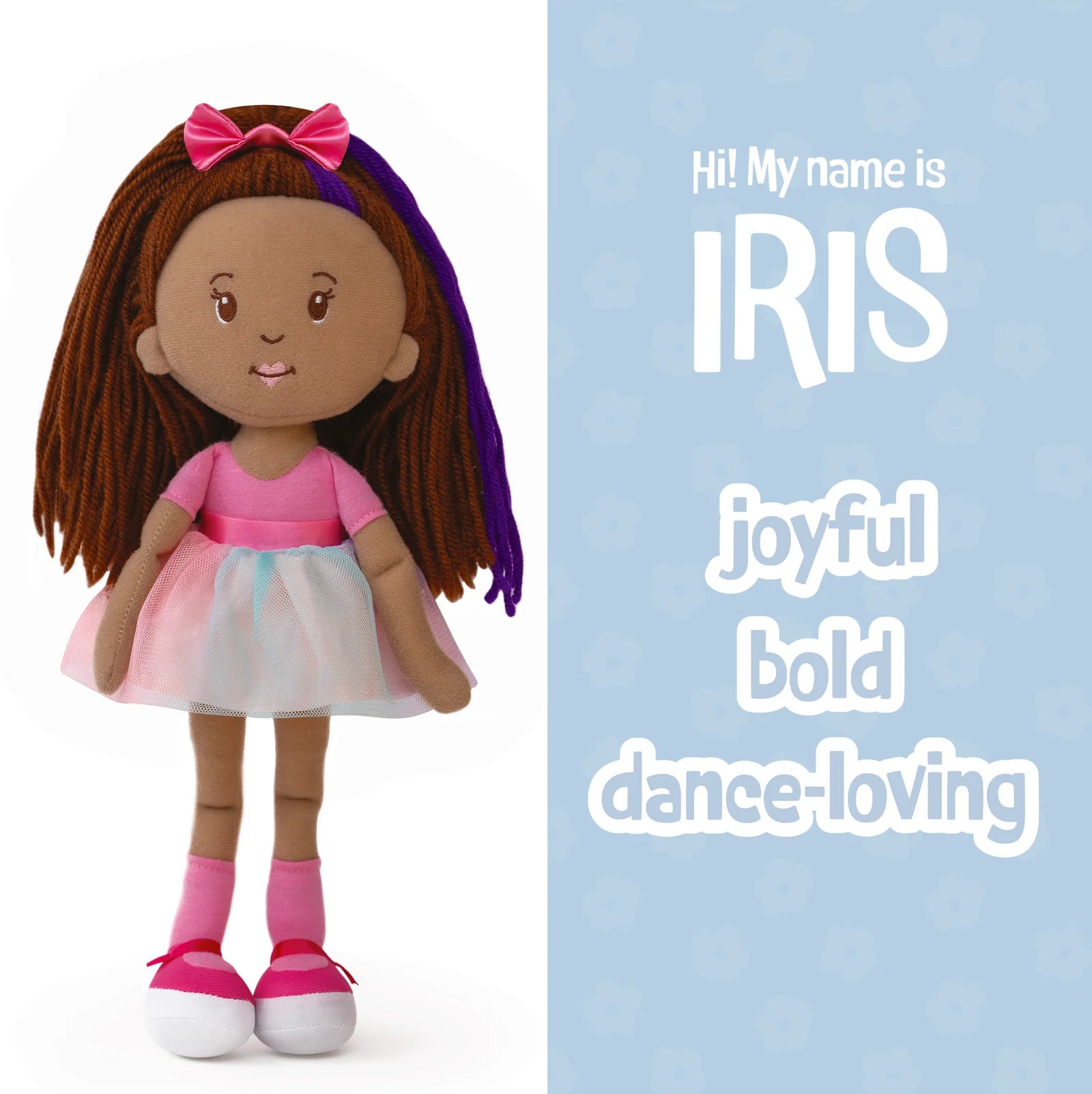 Groovy Girls Dolls - Iris (Beige Skin, Brown Hair)