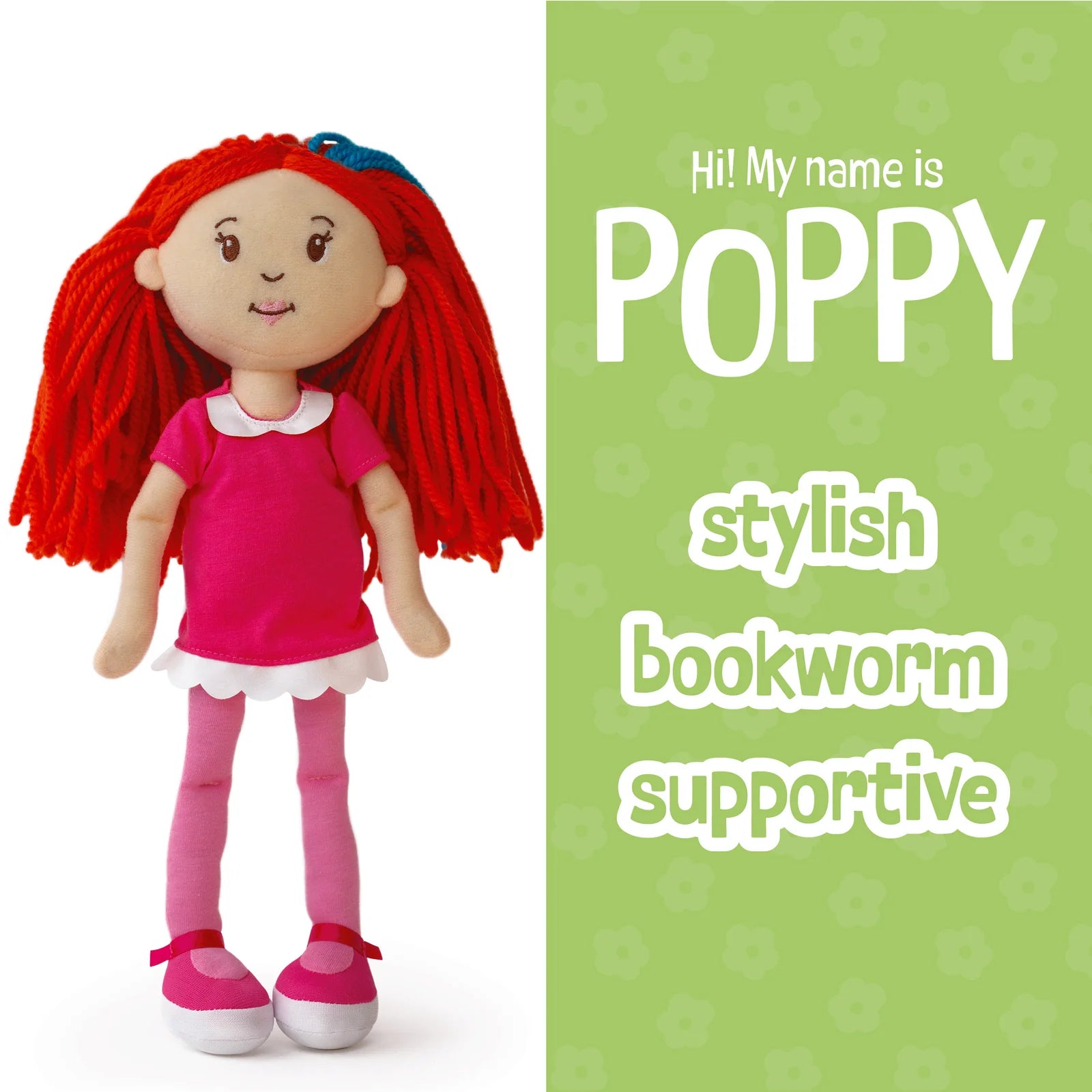 Groovy Girls Dolls - Poppy (Peach Skin, Red Hair)