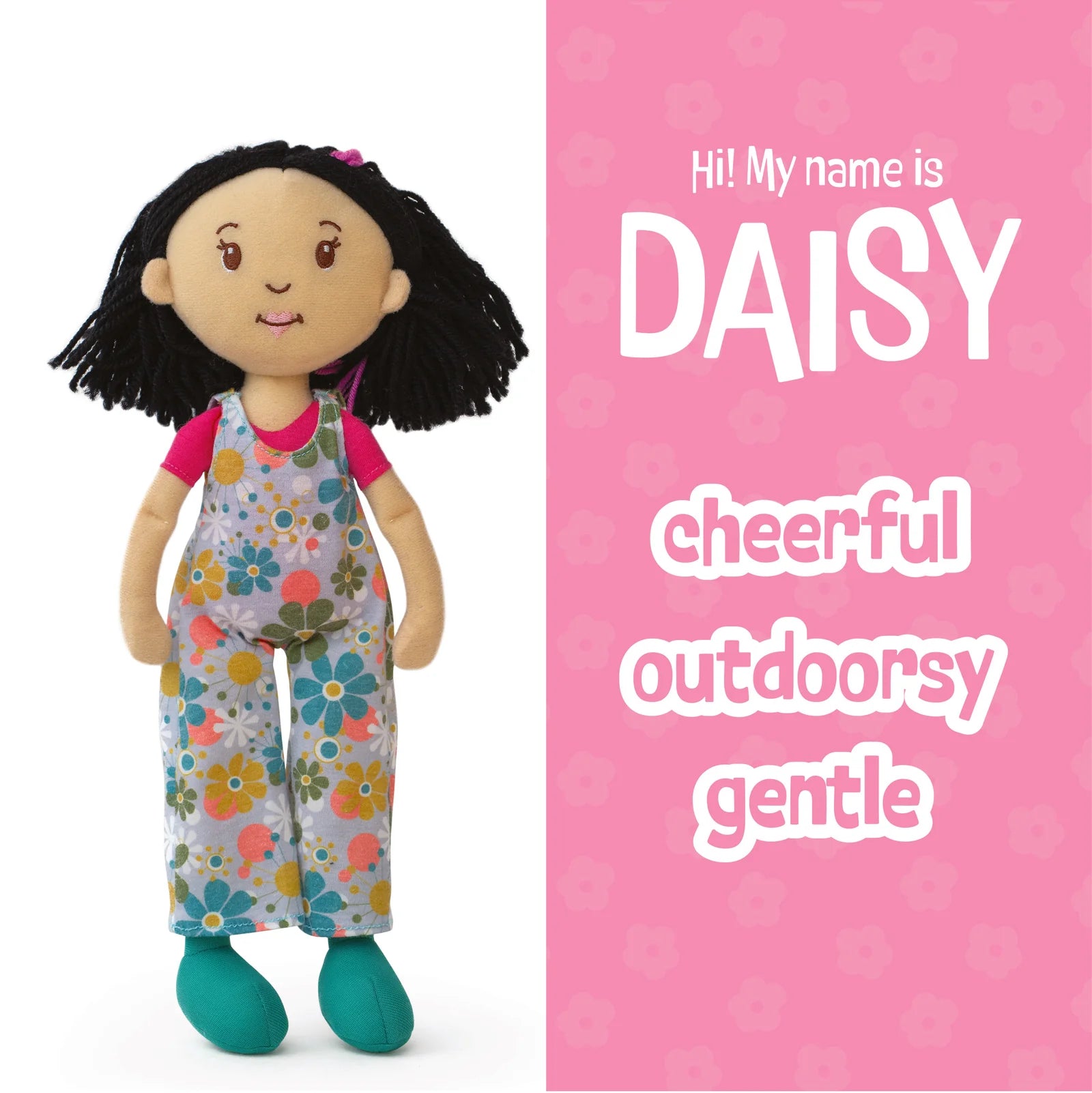 Groovy Girls Dolls - Daisy (Light Beige Skin, Black Hair)