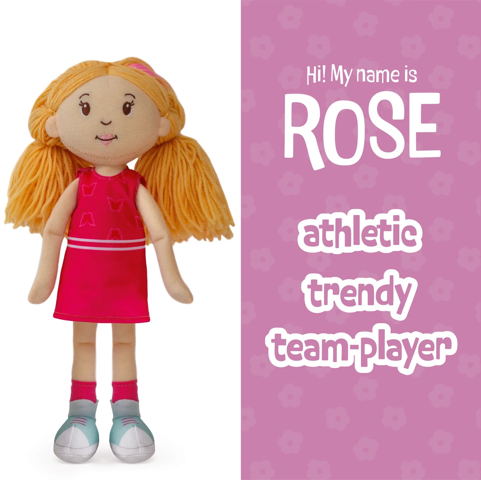 Groovy Girls Dolls - Rose (Peach Skin, Blonde Hair)