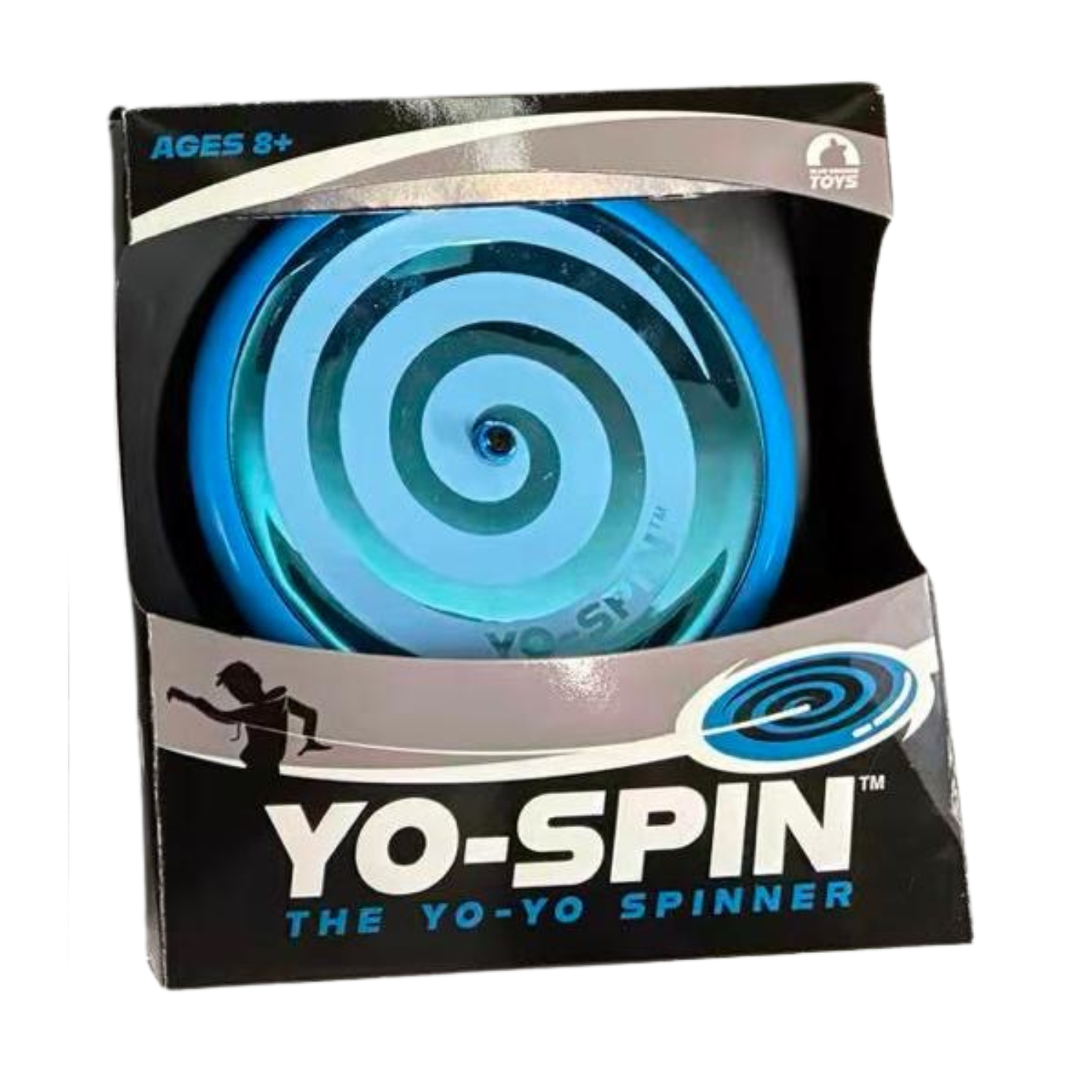 Yo-Spin The Yo-Yo Spinner Metallic – Blue