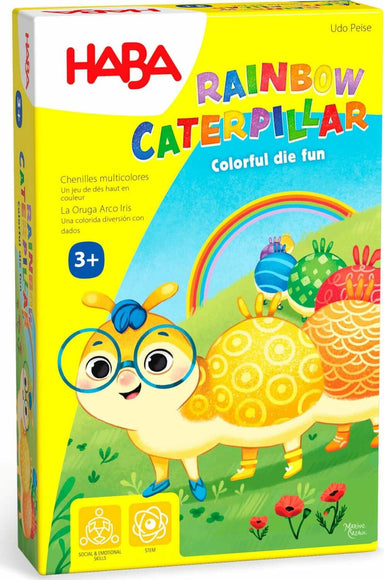 Rainbow Caterpillar Arranging Game