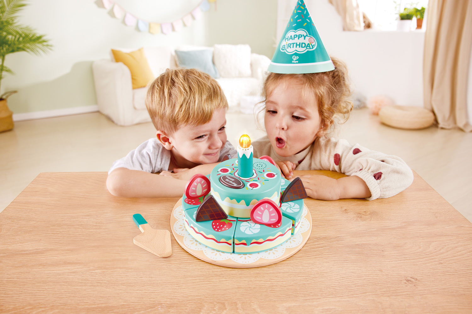 Interactive Happy Birthday Cake