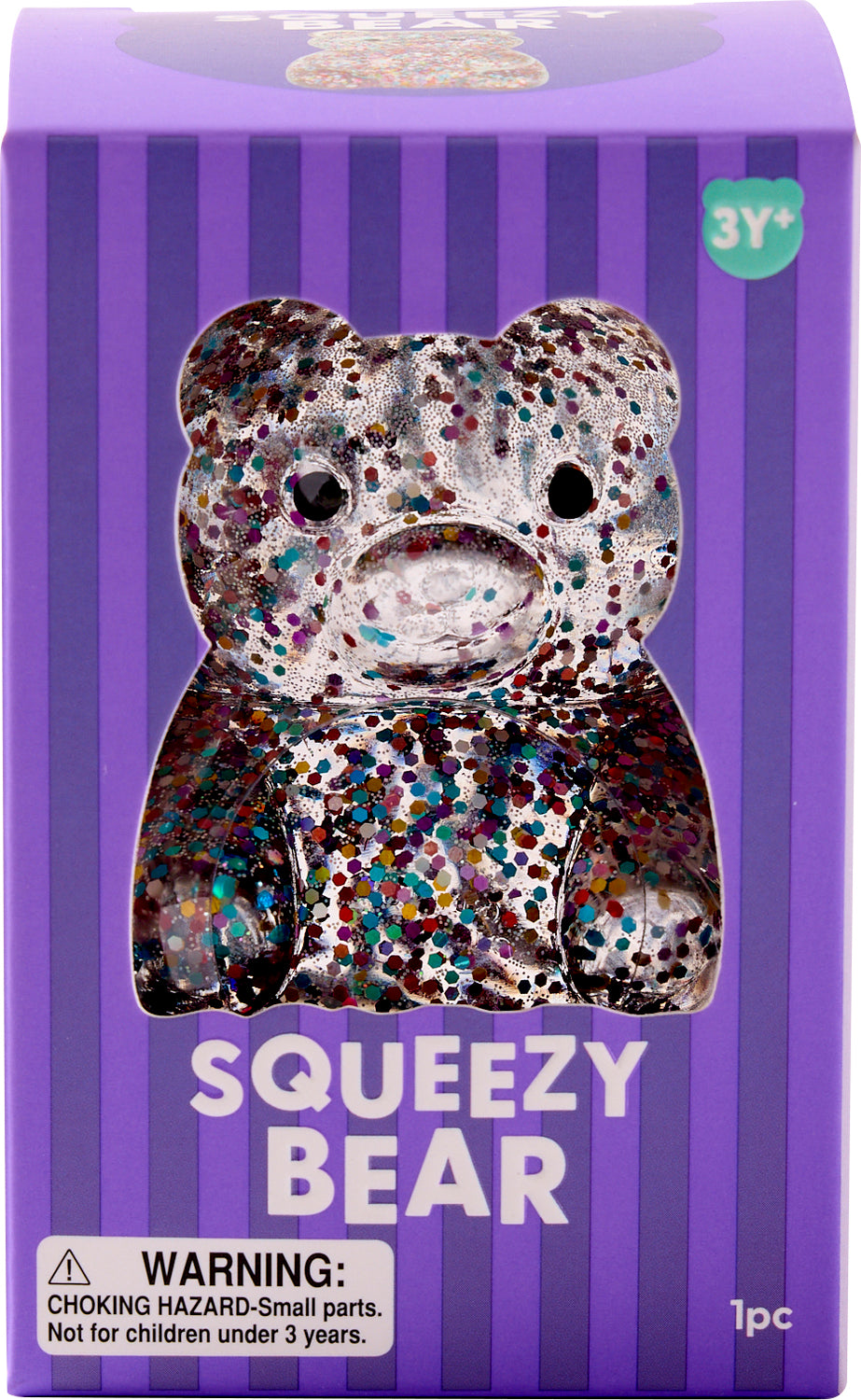 Glitter Bear Squish (assorted - 4 Styles)