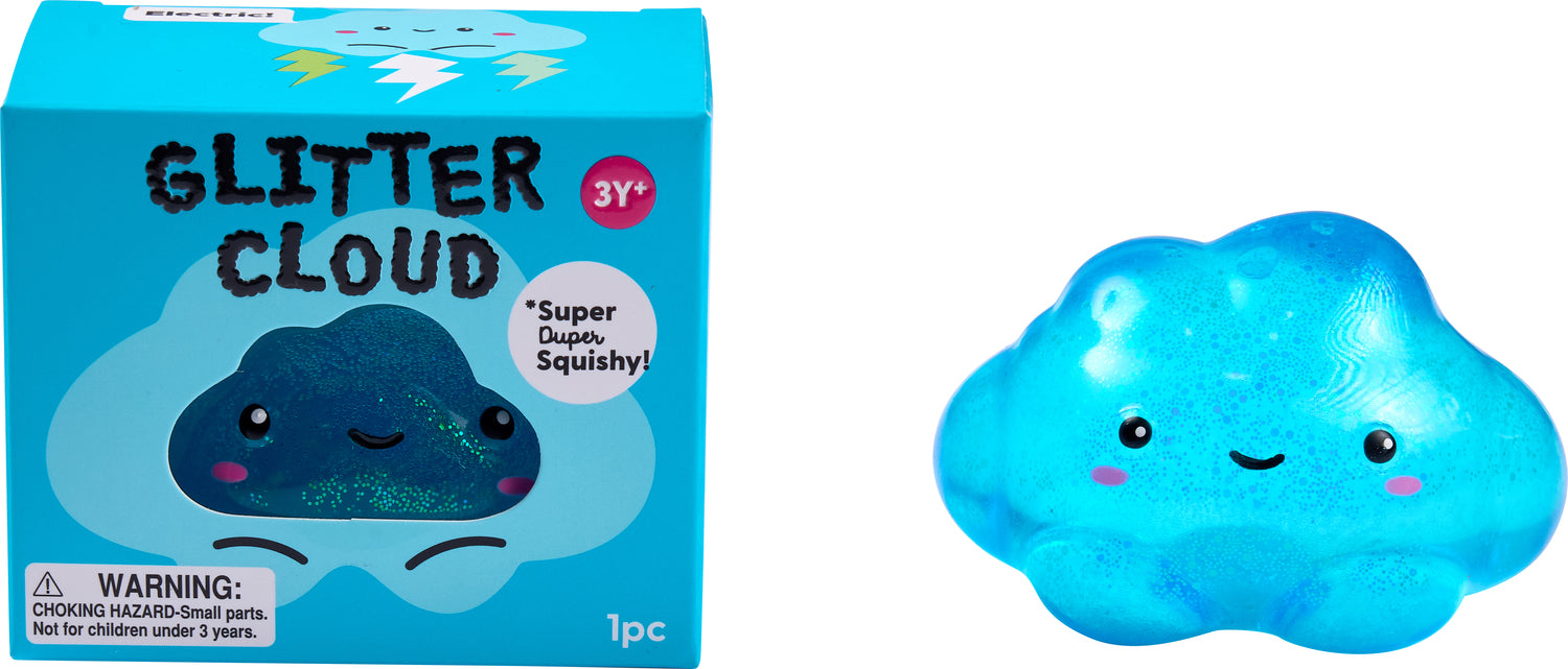 Glitter Cloud Squish (assorted)