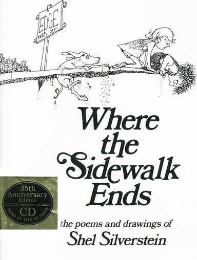 Where the Sidewalk Ends Book and: Poems and Drawings